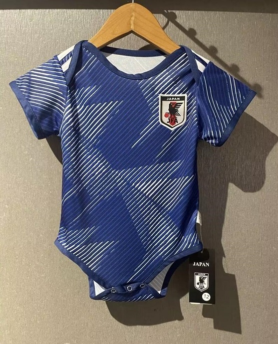 Japan 2022 Baby World Cup Home Soccer Jersey